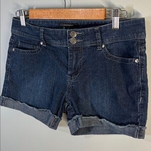 Gloria Vanderbilt Dark Indigo Jean Shorts